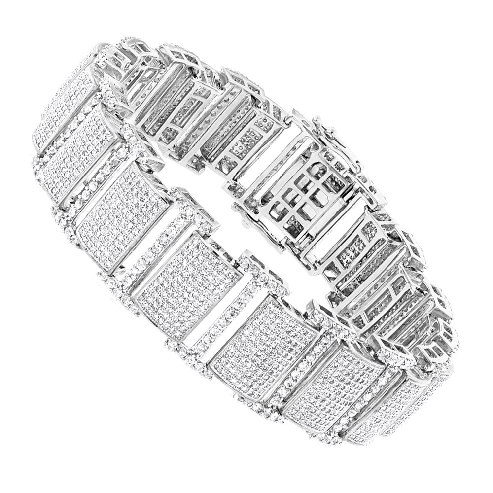 Amazon.com: Apzzic 5mm Baguette Cuff Bangle Bracelet Iced Out Bling Diamond  Cubic Zirconia Gold Plated Hip Hop Bracelet for Men Women Gold 7inch:  Clothing, Shoes & Jewelry