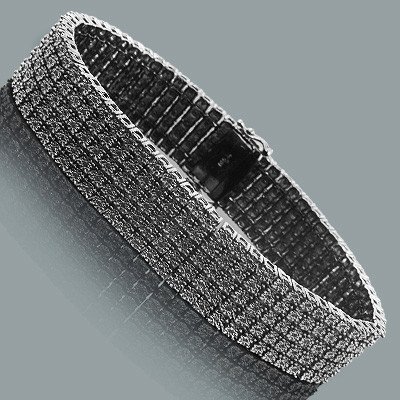 5 row diamond bracelet