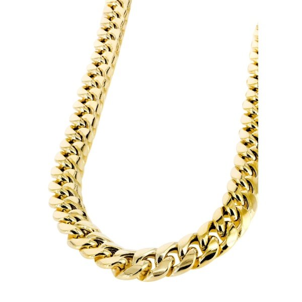 gold cuban link chain miami