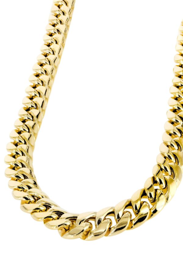 gold cuban link chain miami