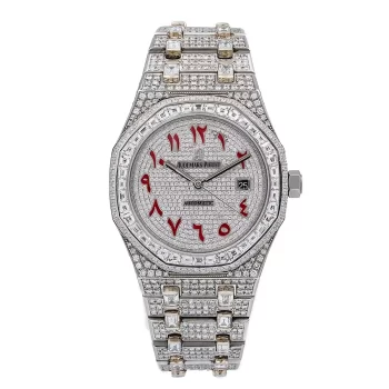 iced out ap bust down watch