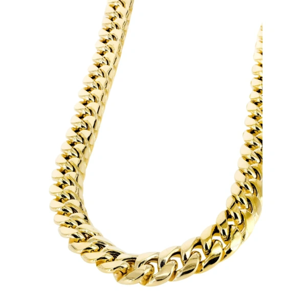 cuban link chain 10k gold